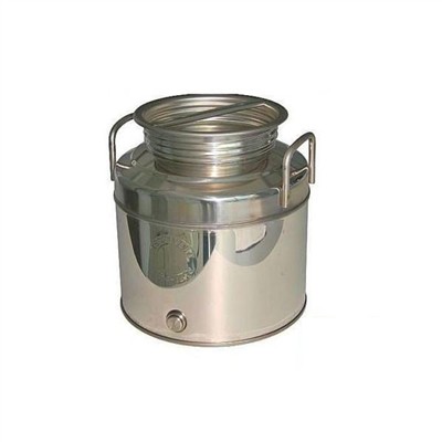 Contenitore per olio inox lt 30 Belvivere fondo piatto - Emporio