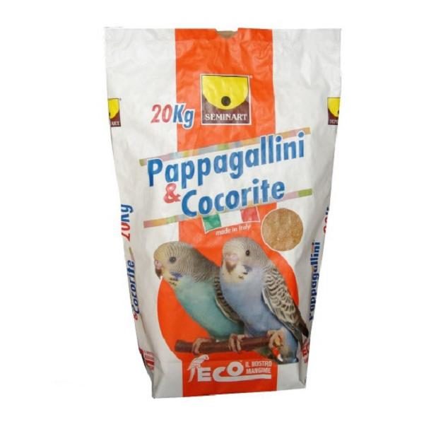 Mangime per Pappagalli e Cocorite da 20kg della Seminart