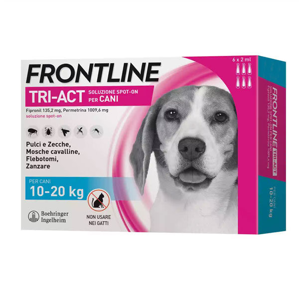 Frontline pipette per cani dai 10 ai 20 kg