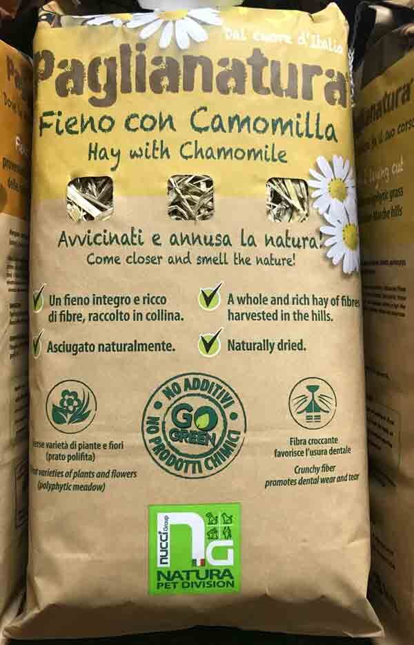 Fieno Paglianatura con Camomilla